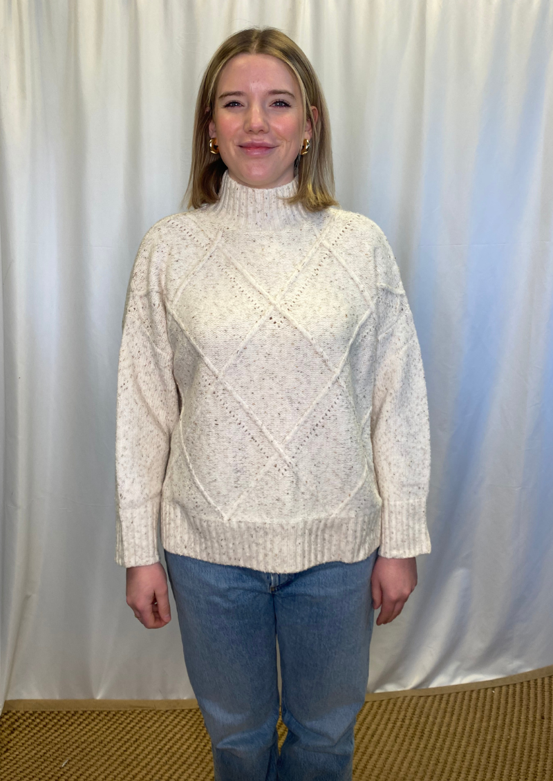 Pontelle & Diamond Mock Neck