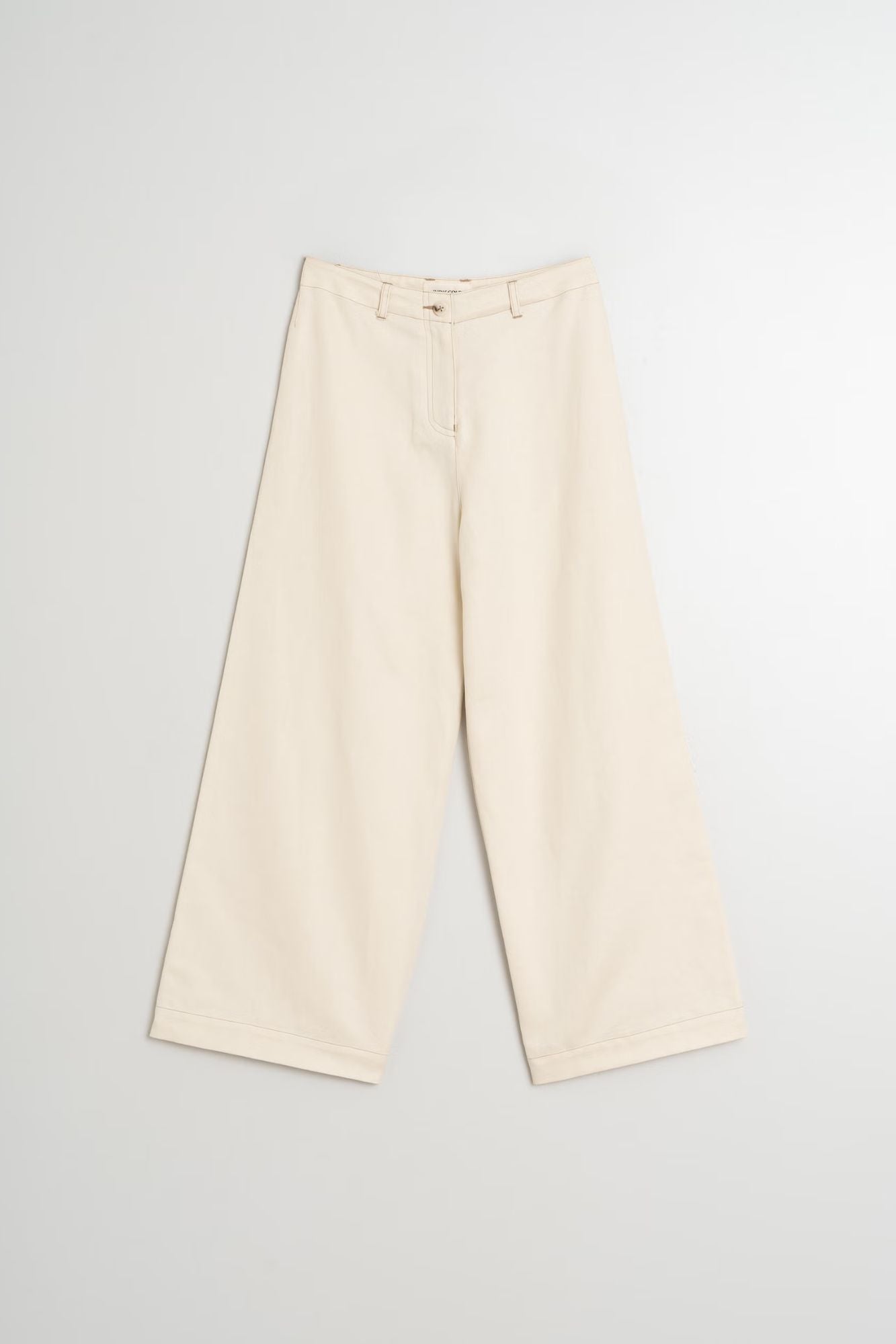 Gabardine Crop Trousers