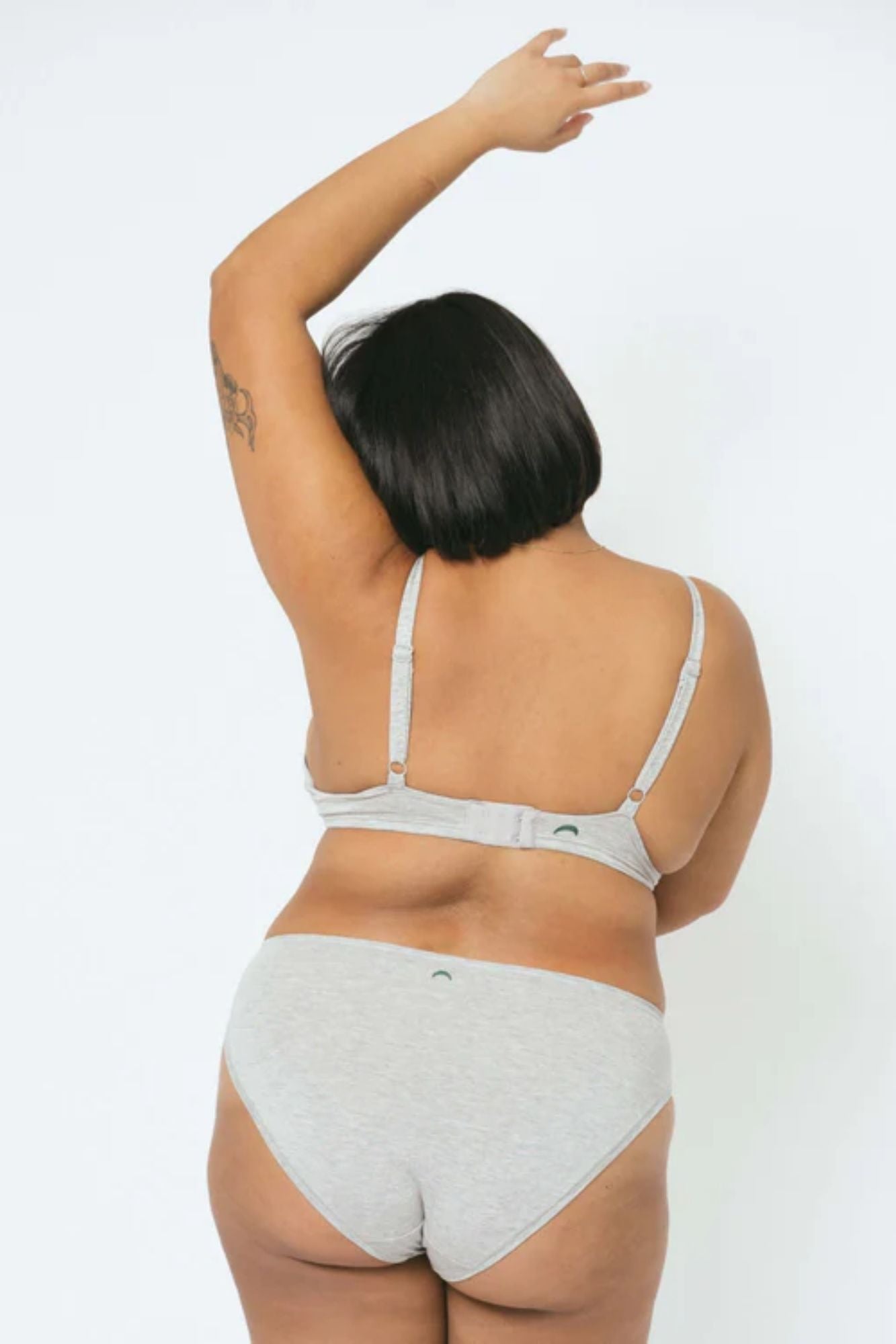 High Rise Bikini Mineral Undies | Grey