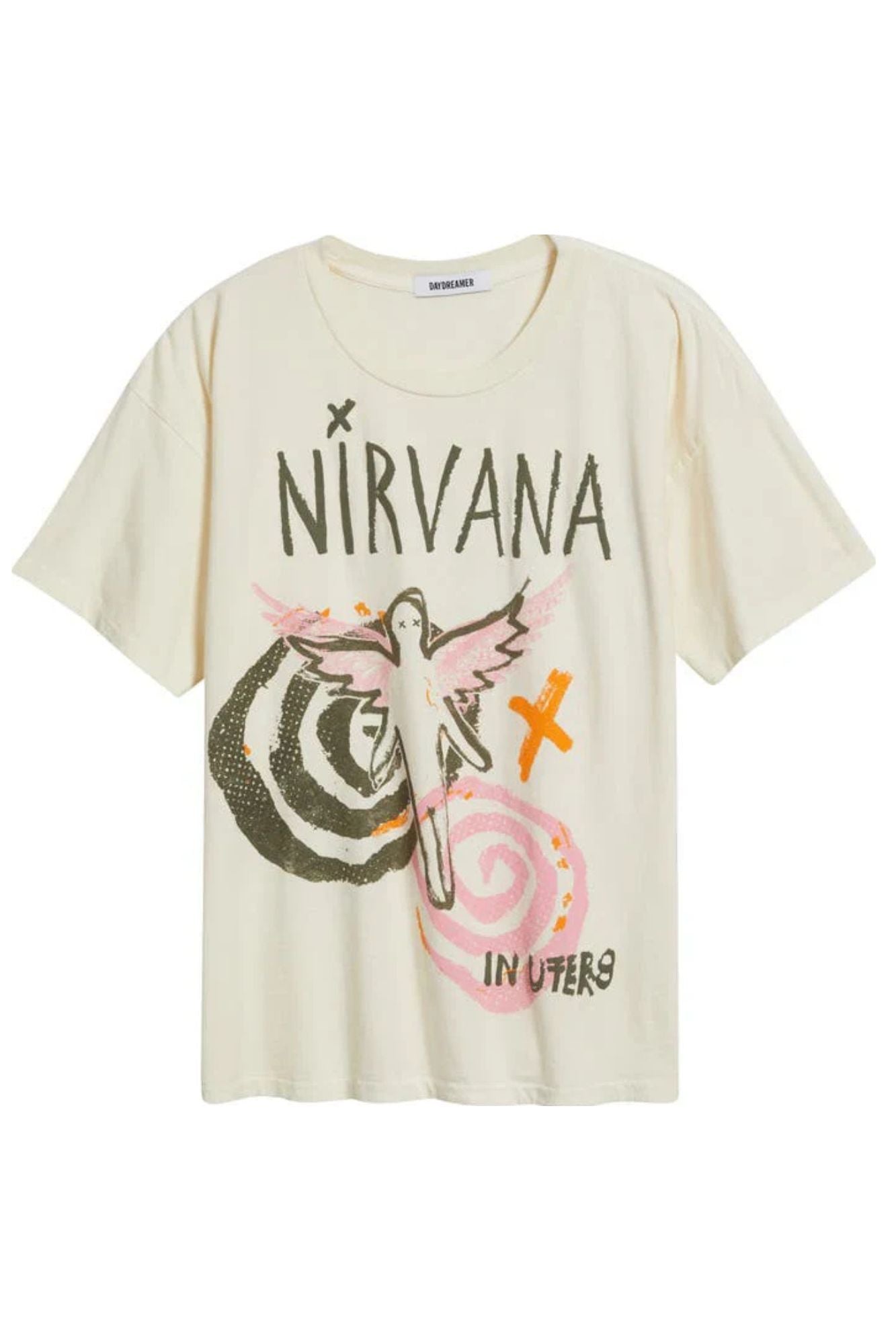 Nirvana In Uetro Collage Merch Tee