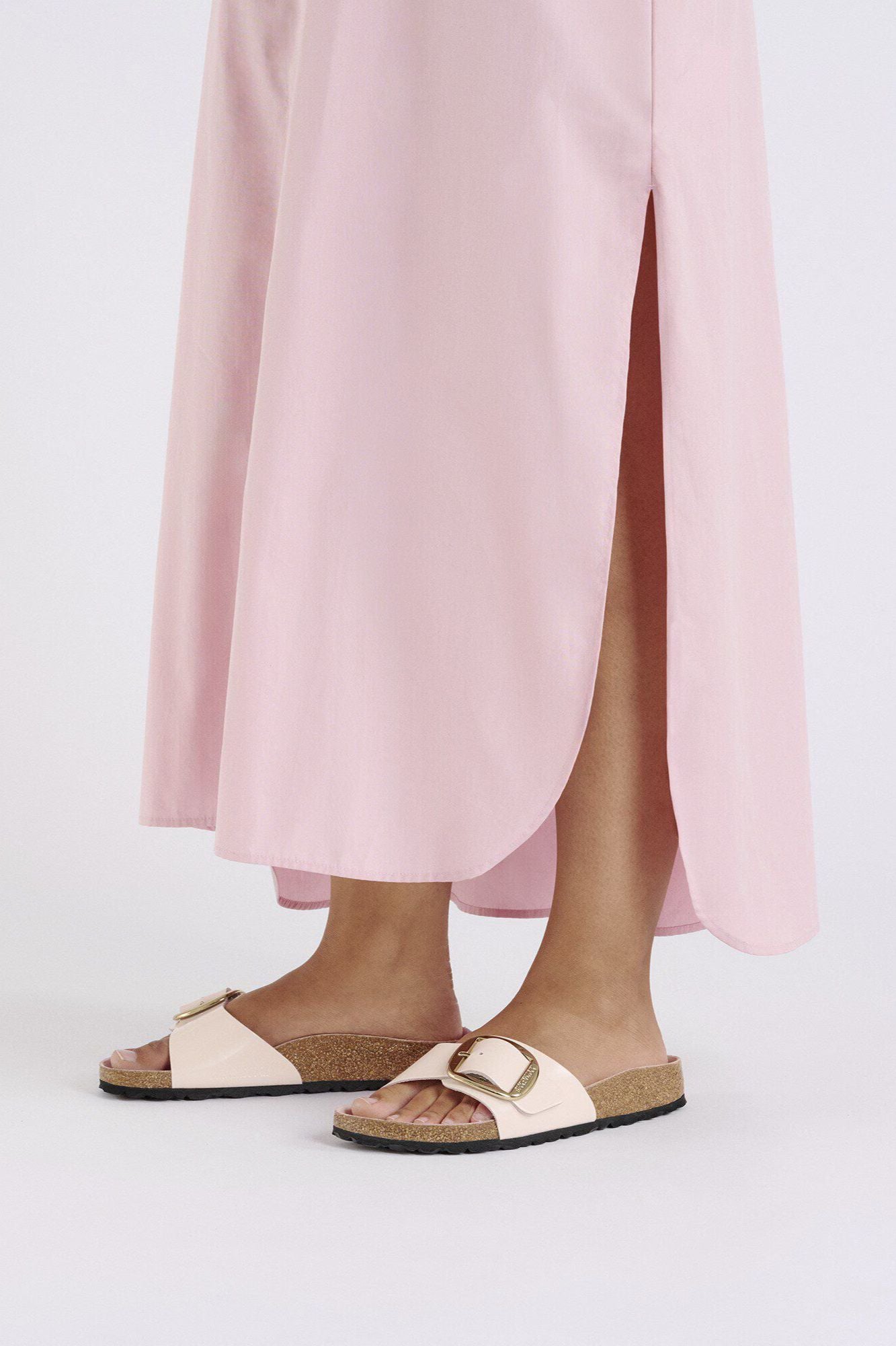 Madrid Big Buckle Leather Patent I Narrow