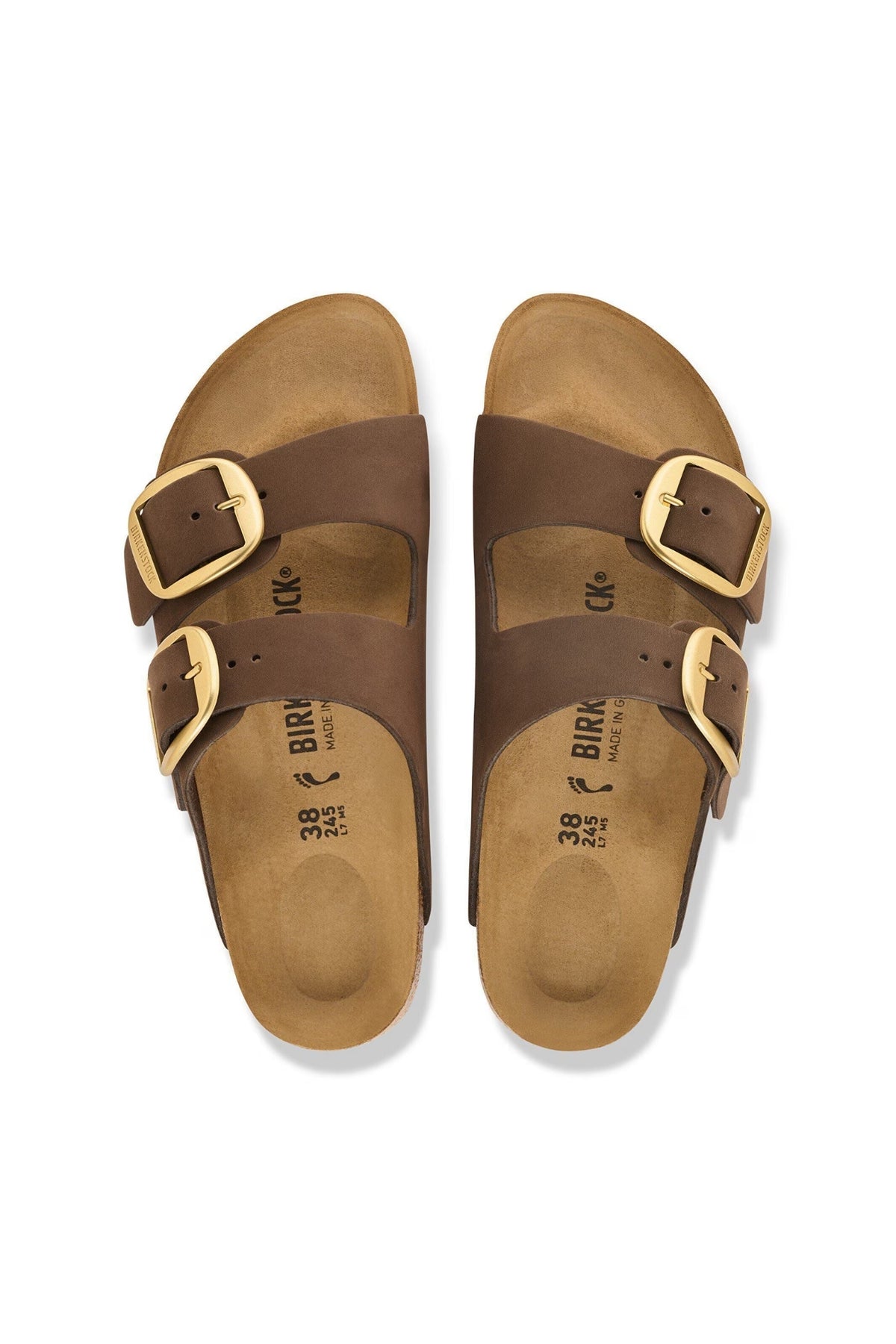 Arizona Big Buckle Oiled Leather - Narrow