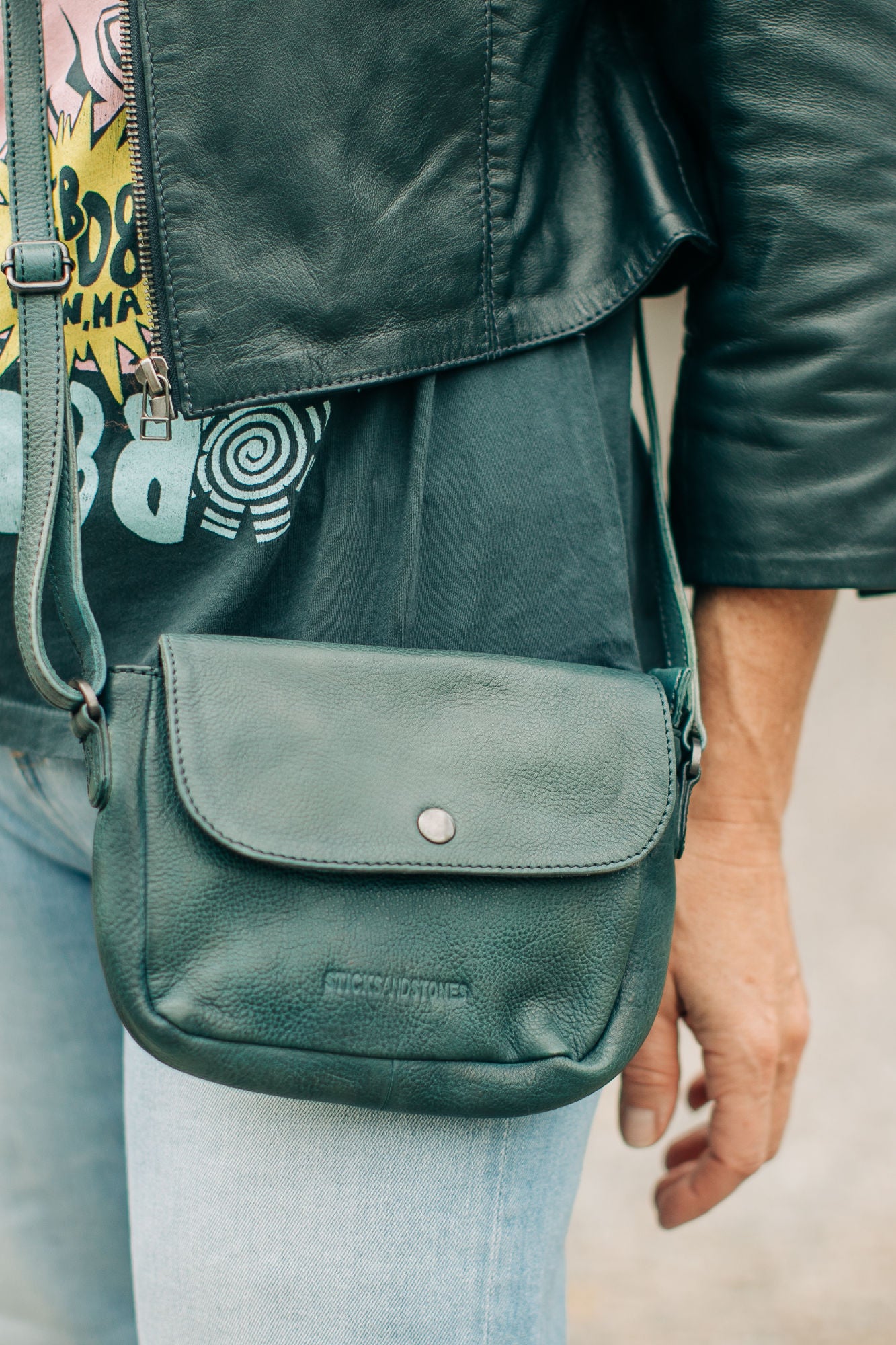 Sac bandoulière chili