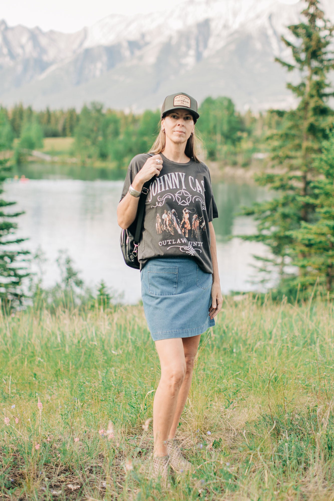 Jamila Denim Skirt