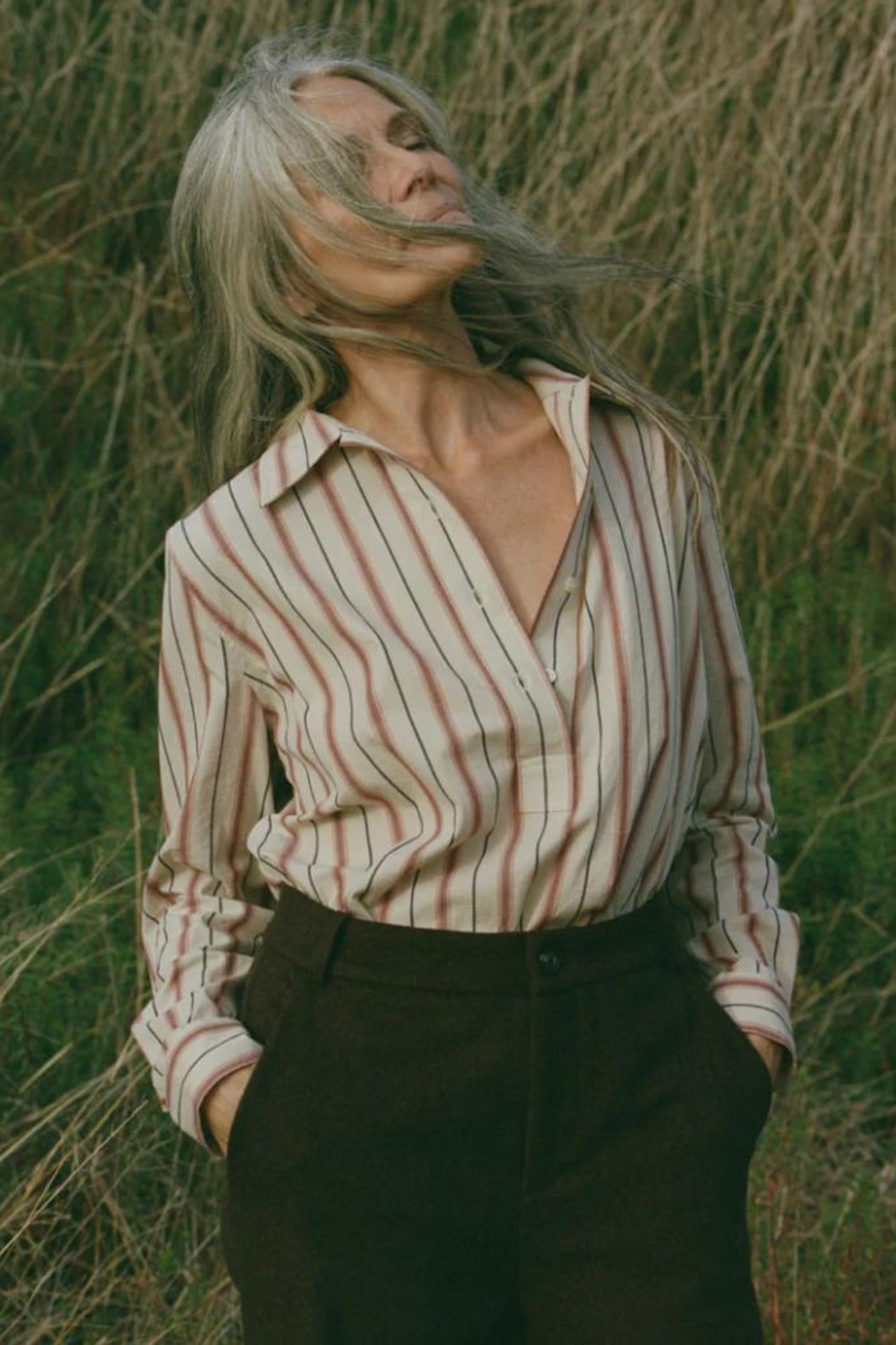 Sullivan Striped Blouse