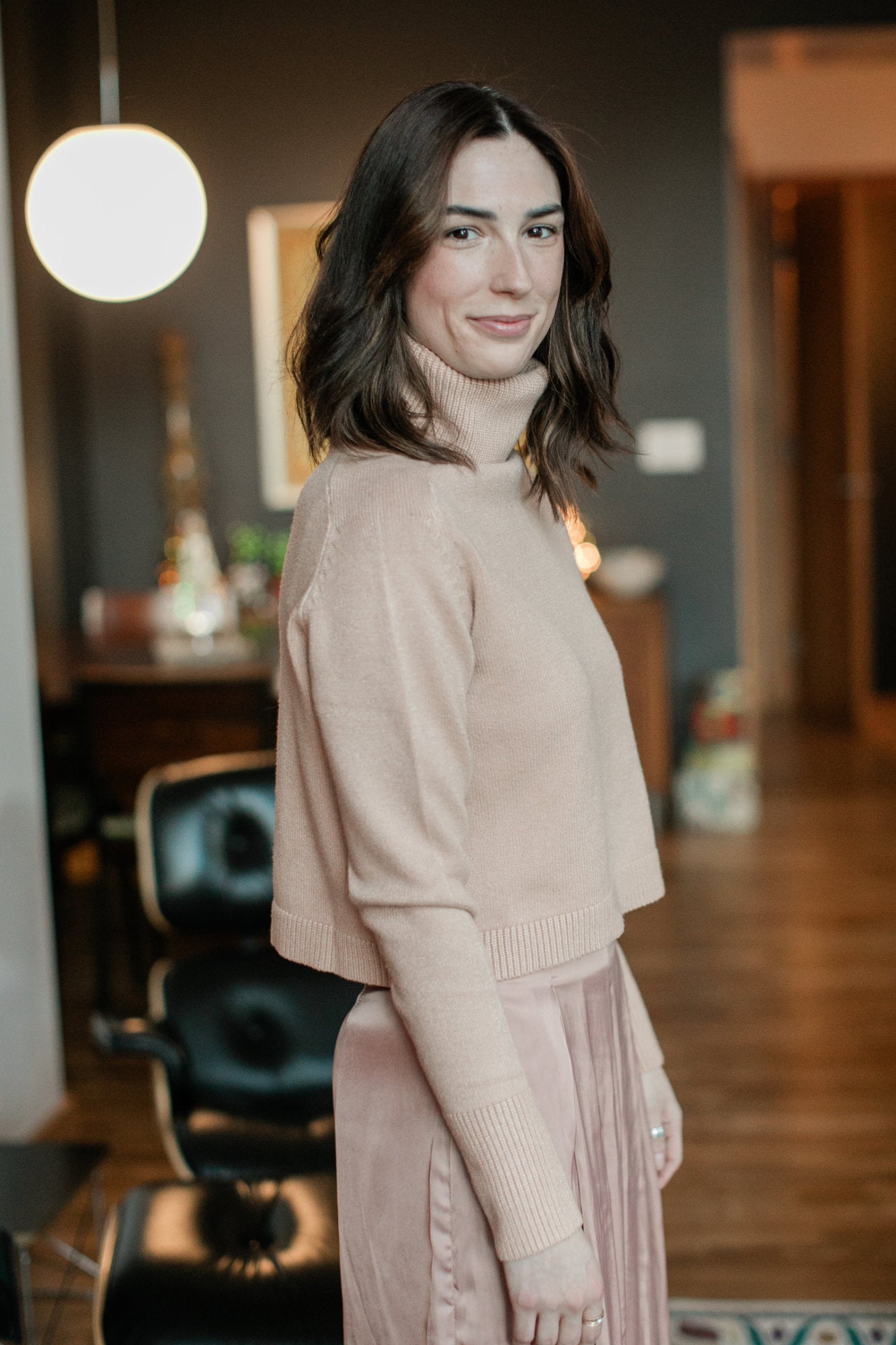 Pull à col roulé des Pouilles