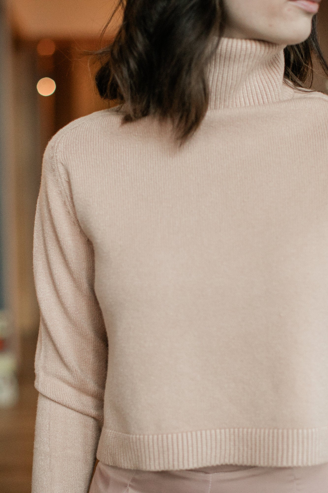Pull à col roulé des Pouilles