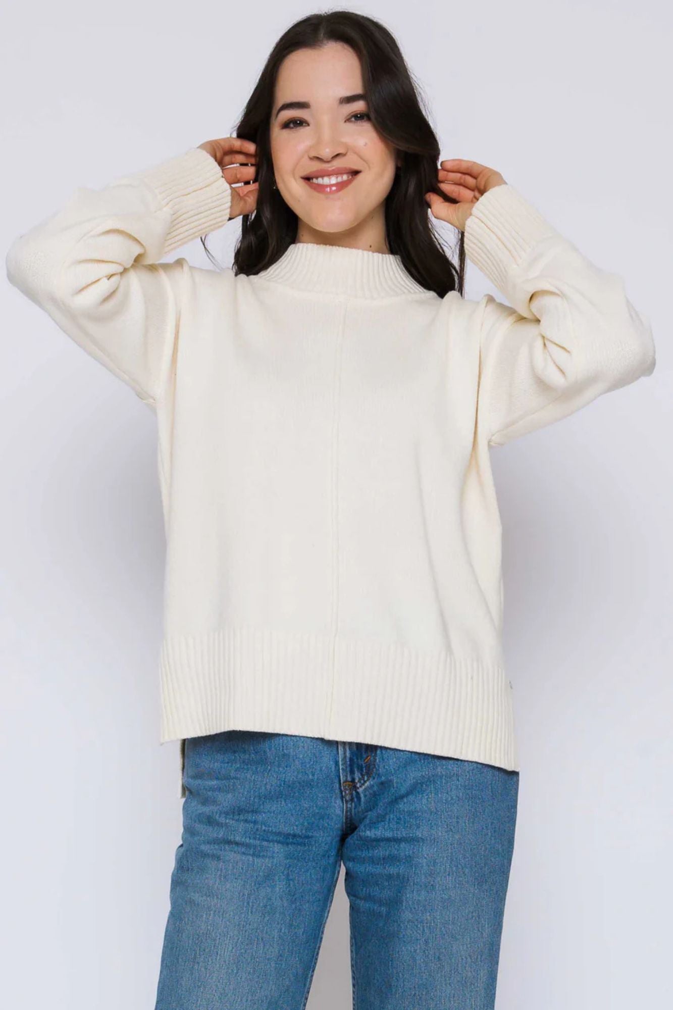 Lita Mock Neck Pullover
