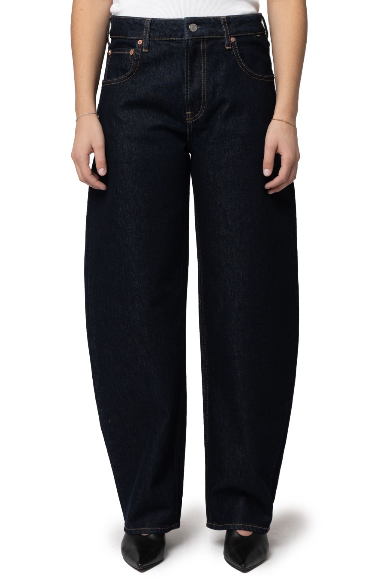 Nica High-Rise Baggy Jeans