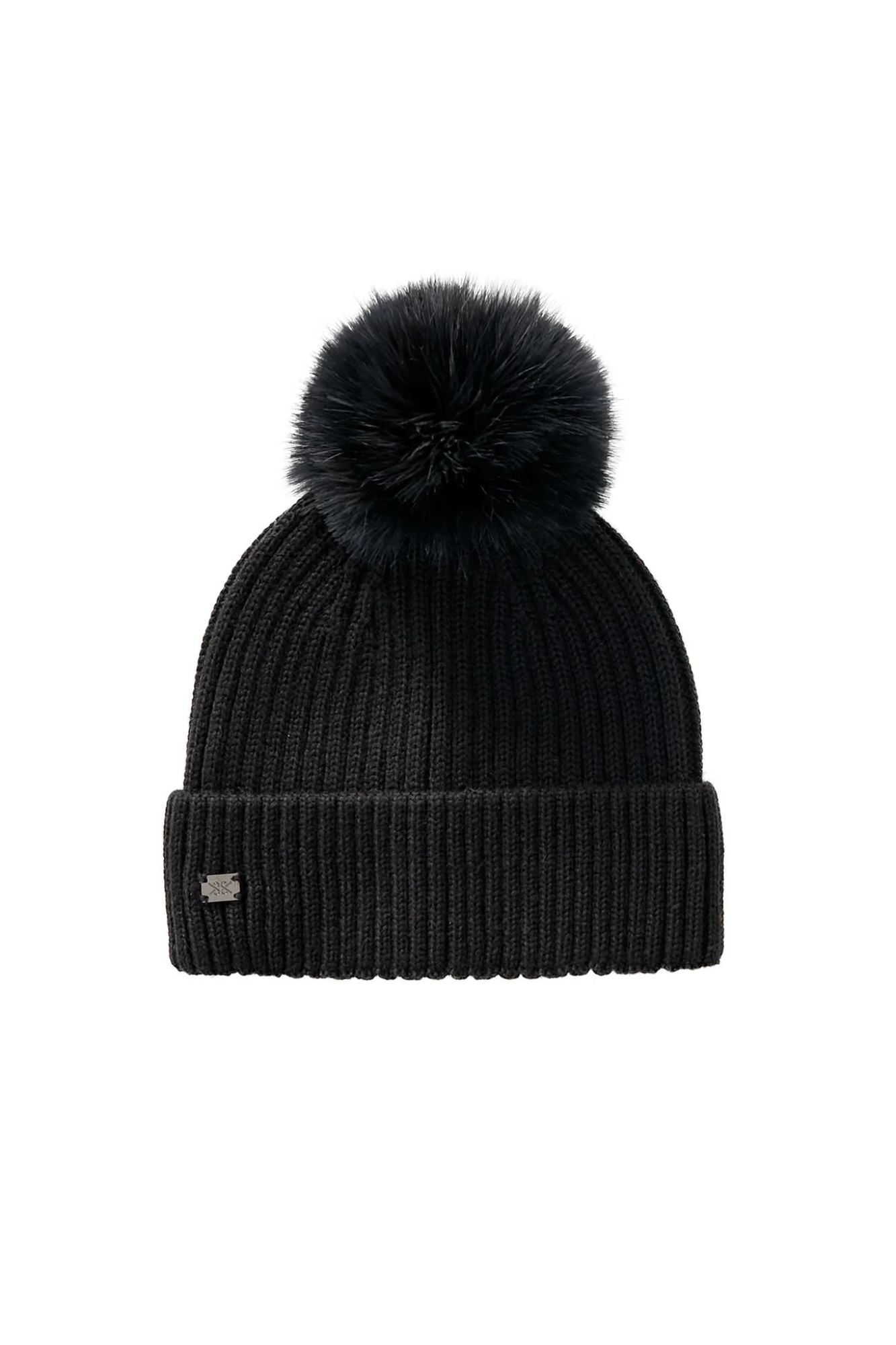 Amalie Wool Blend Pom Pom Toque