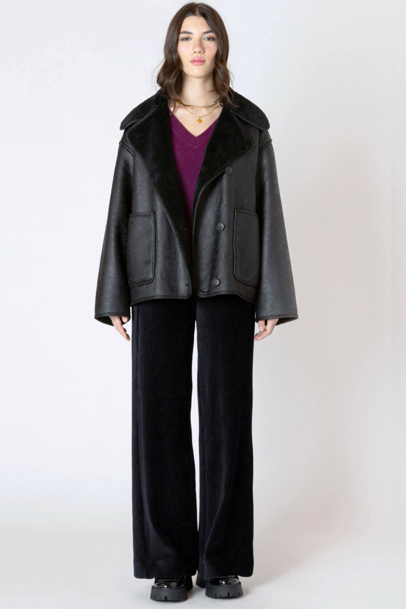 Double Faced Sueded Jacket