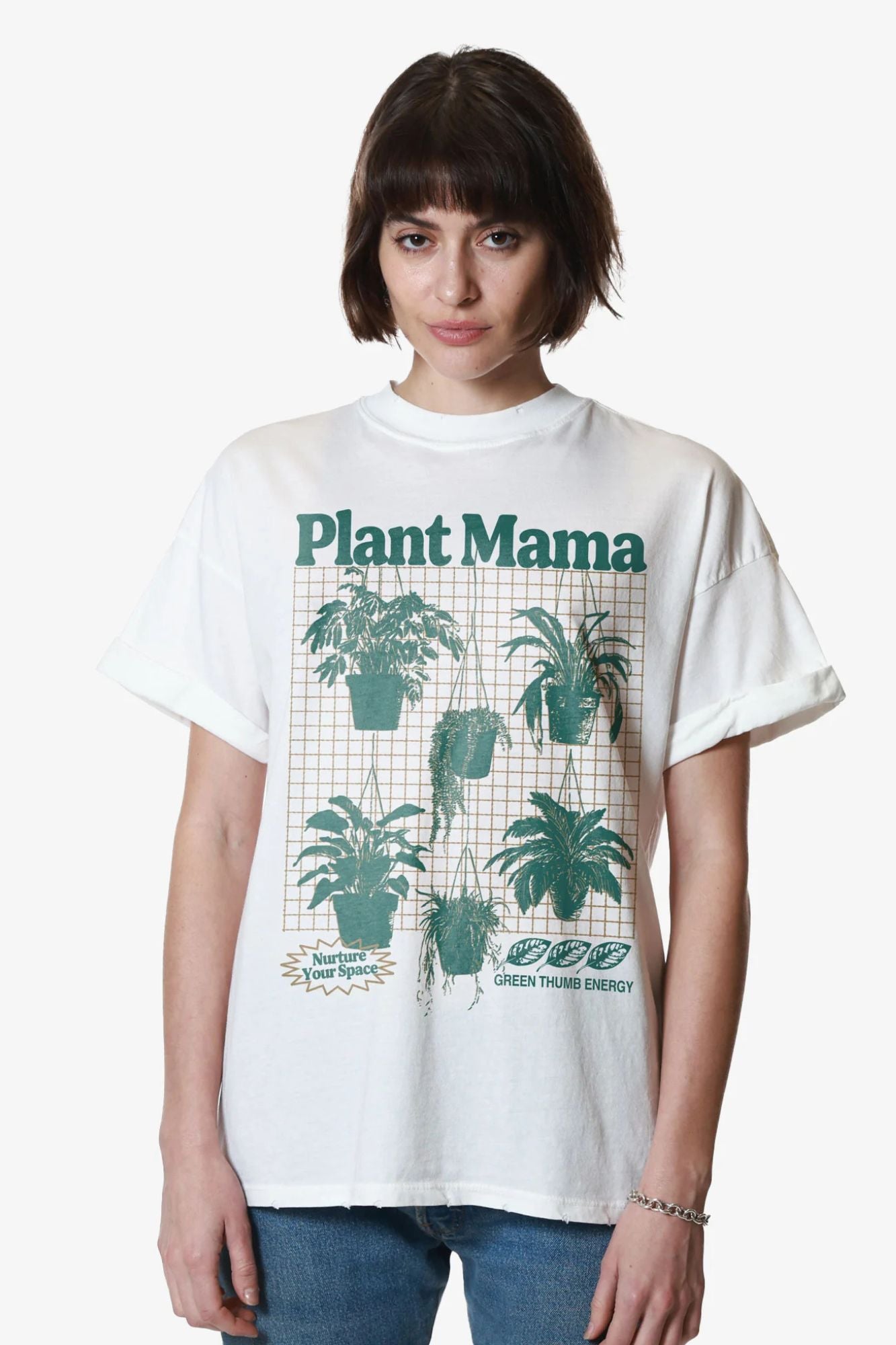 Plant Mama Boyfriend Tee