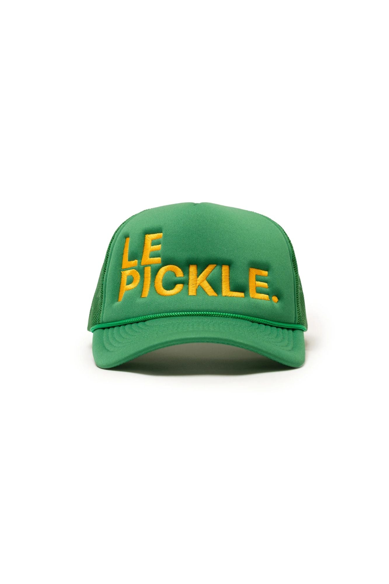 Le Pickle Hat Foam Round Brim Snapback