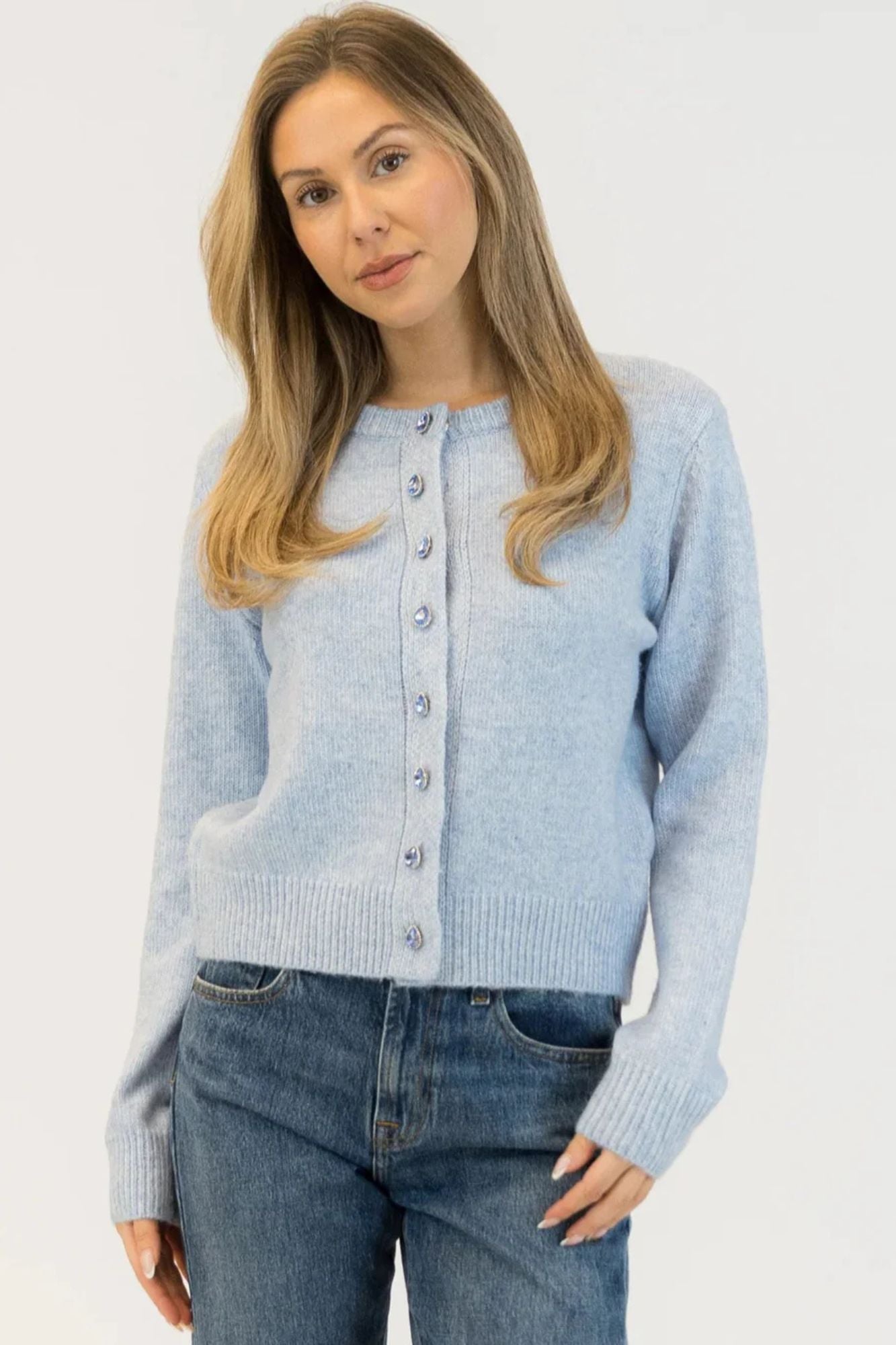 Aisha Crystal Cardigan