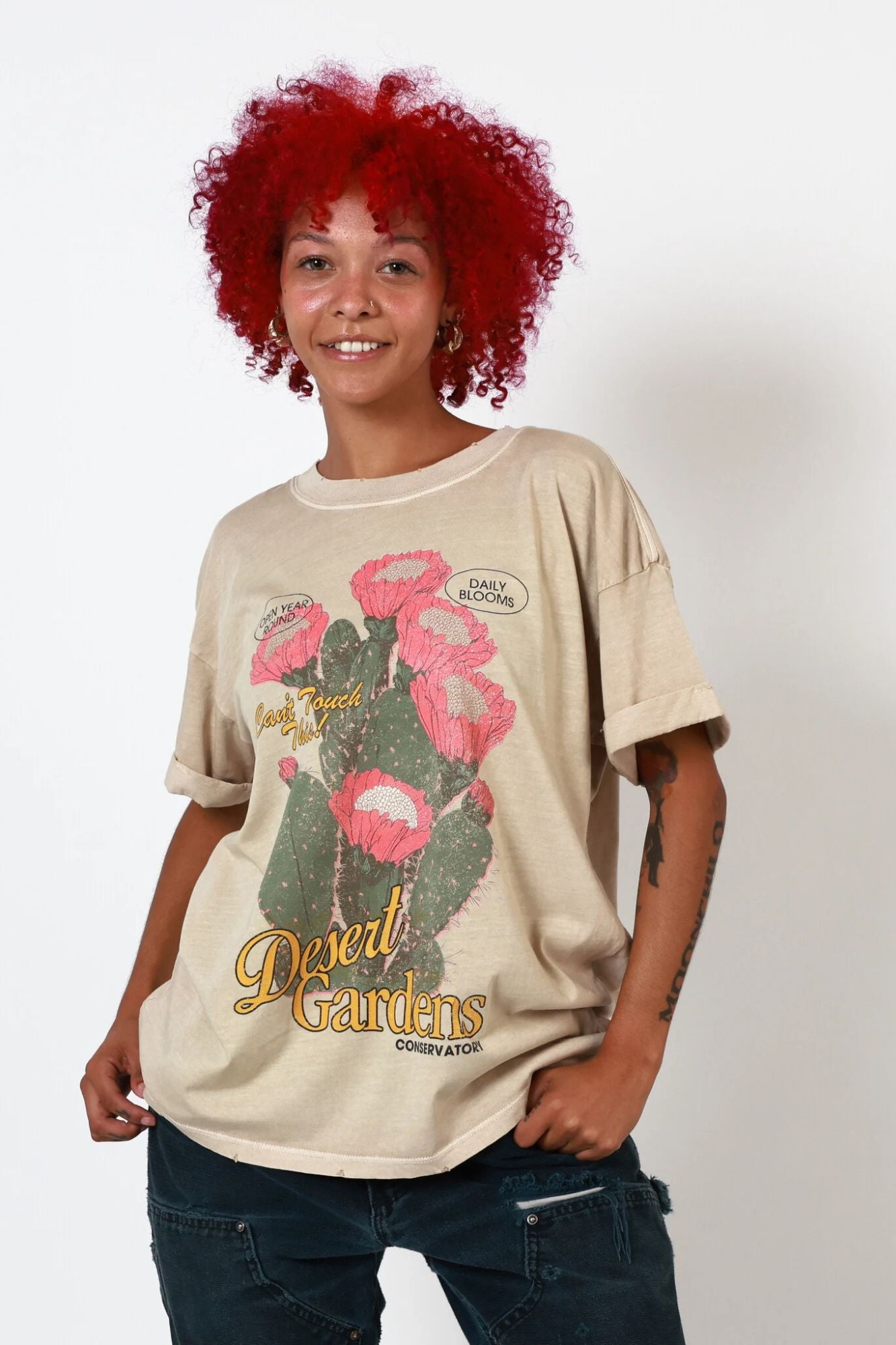 Desert Gardens Boyfriend Tee