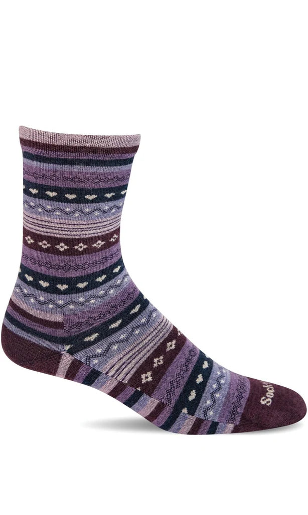 Forever Fairisle Crew | Essential Comfort Socks