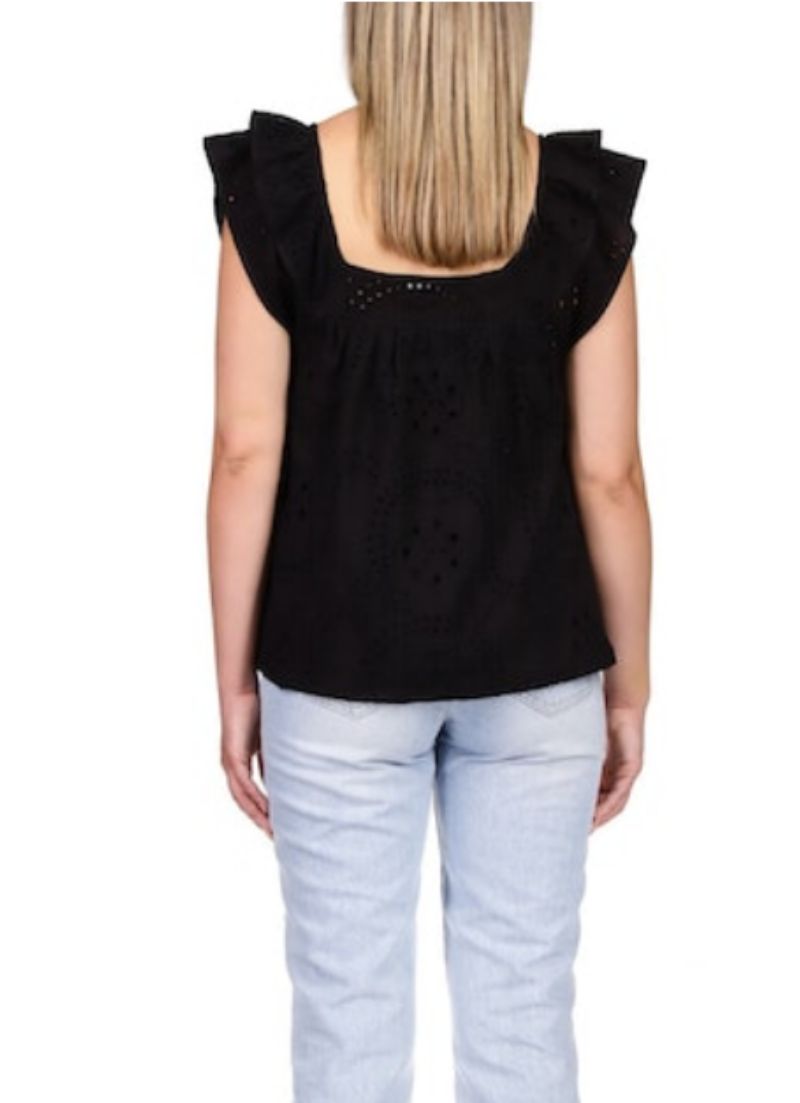 Camisole douce à volants