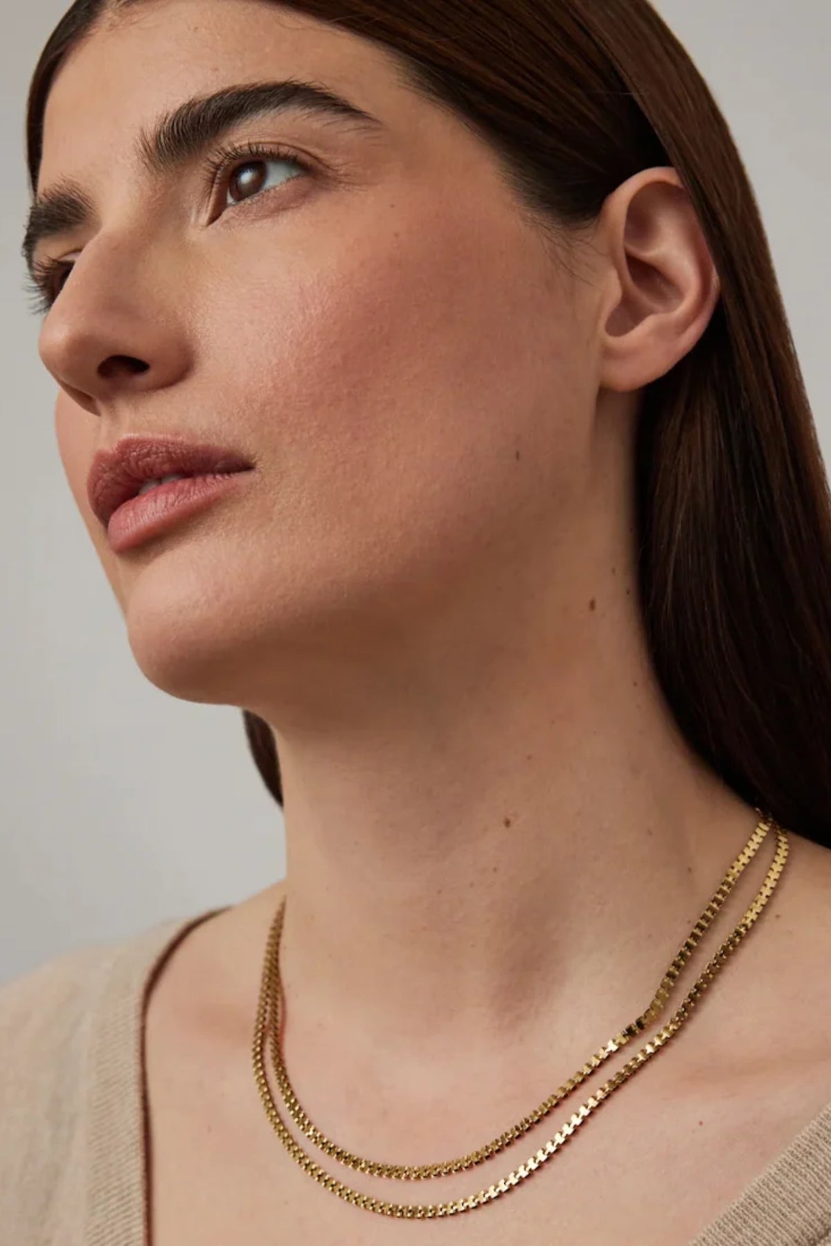 Double Amalfi Chain Necklace