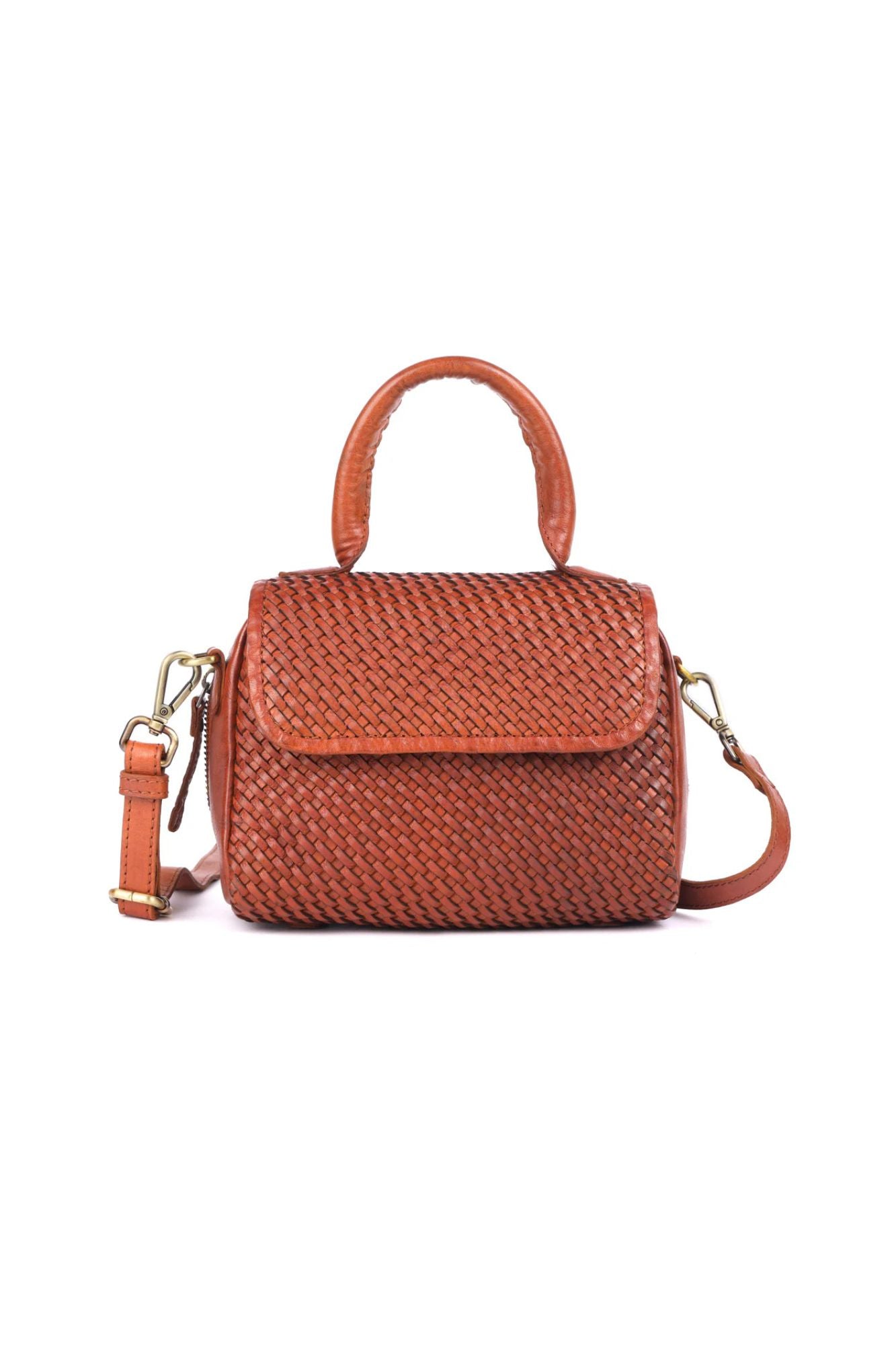 Ginerva Washed Leather Handbag
