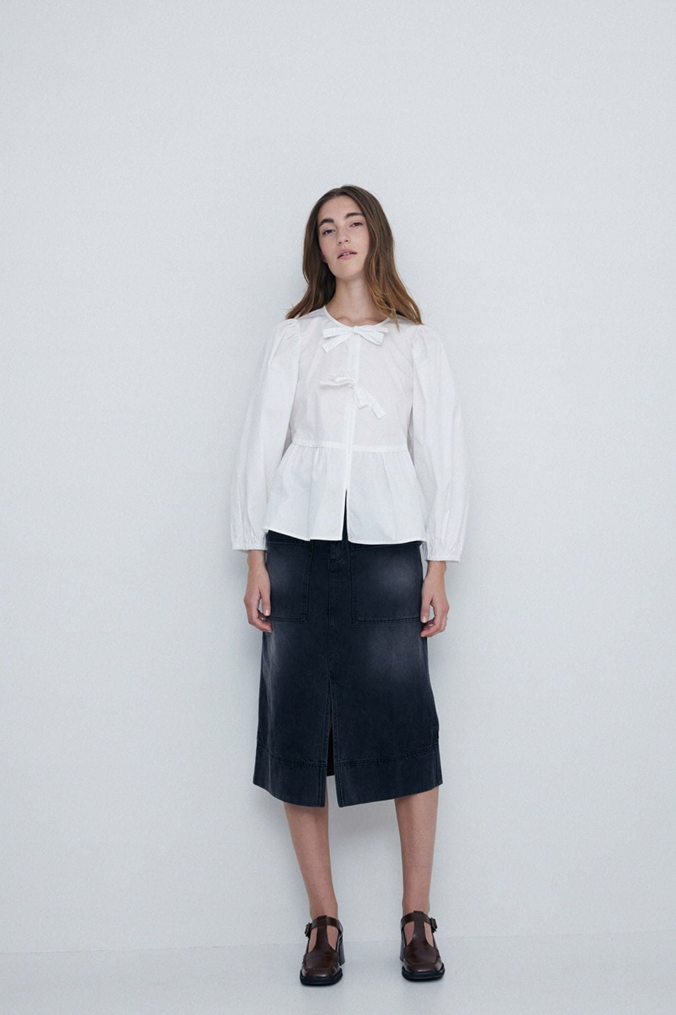 Ivy Denim Skirt