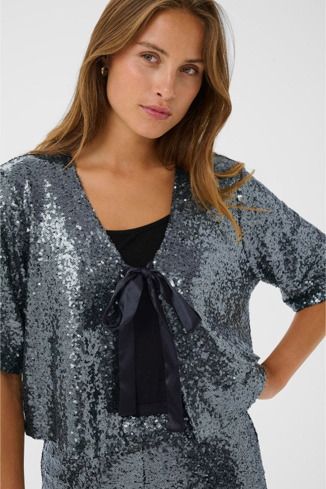 Lau Sequin Cardigan