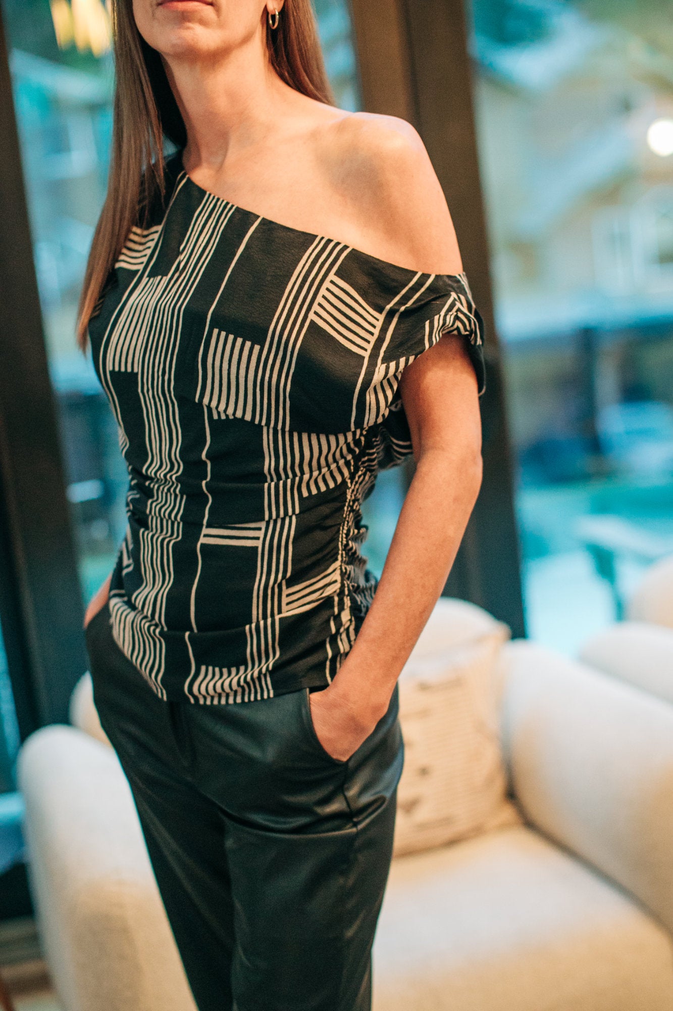 Marina Asymmetrical Top