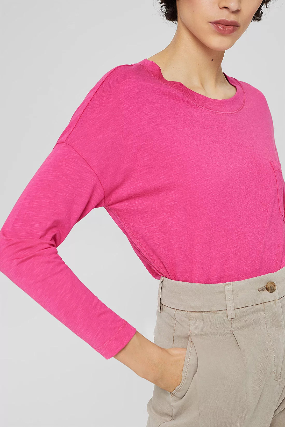 Long Sleeve Pocket Tee