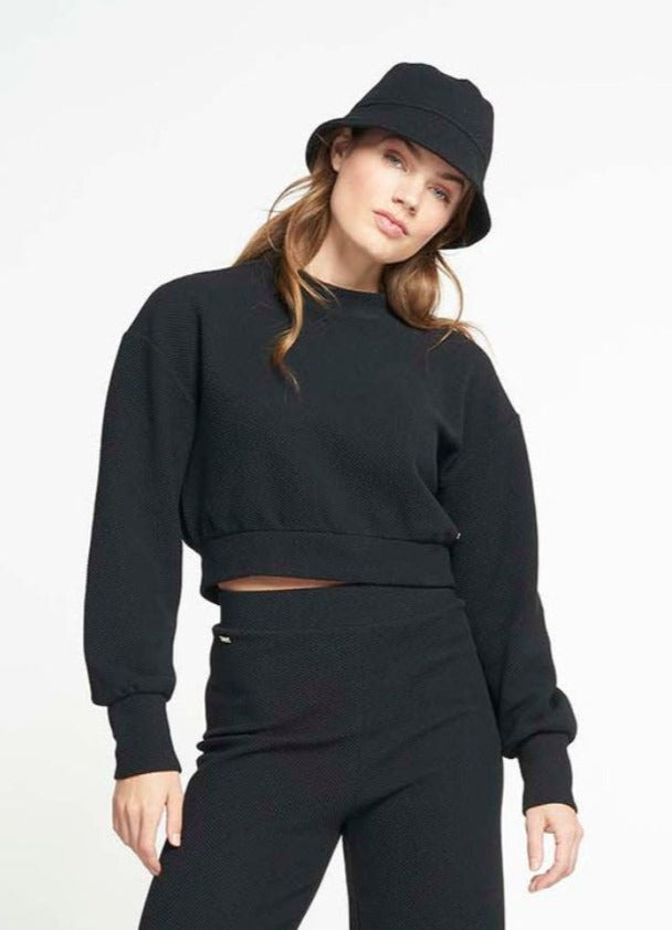 Moon Cropped Sweater