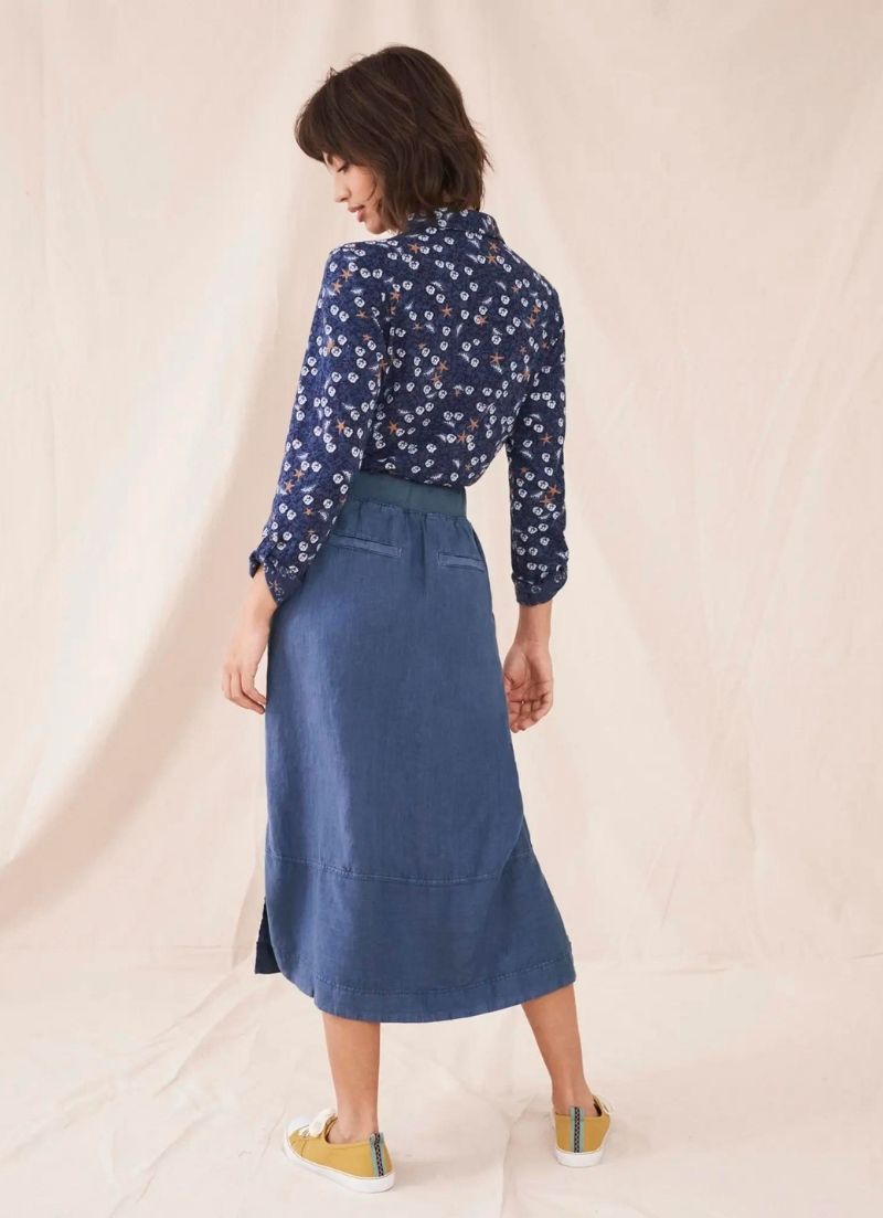 Effie Linen Skirt