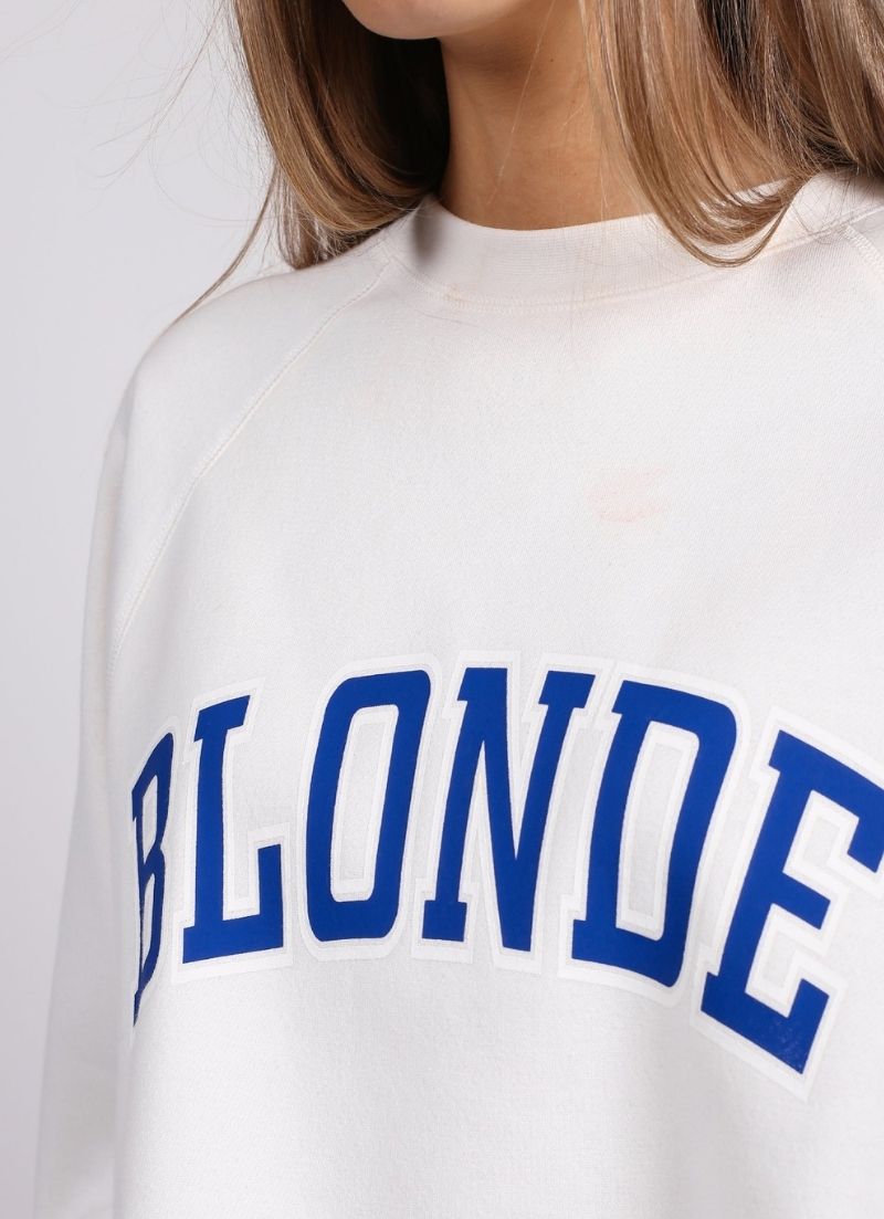 NYBF Blonde Crew