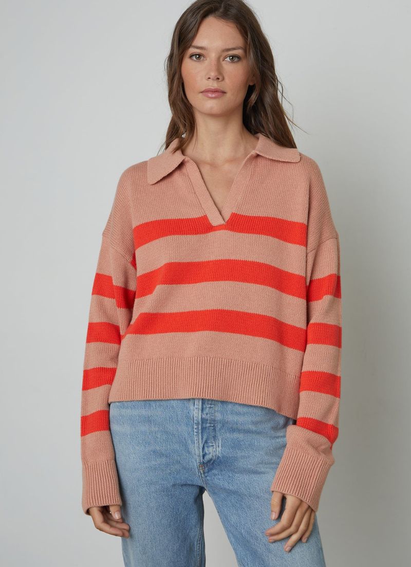 Lucie Polo Sweater