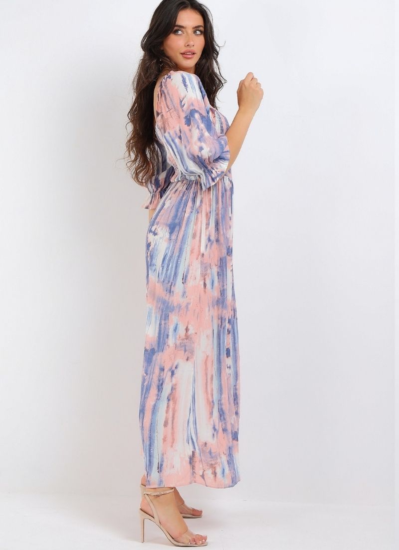 Robe smockée Pina Colada 