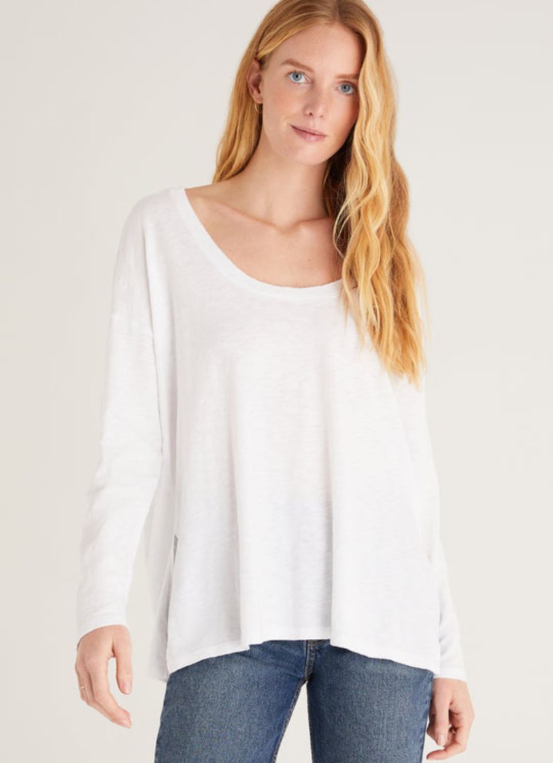 Farren Long Sleeve Slub Tee