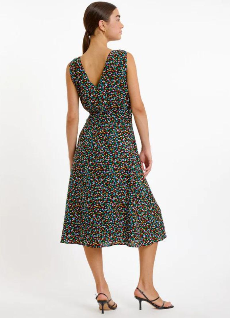 Lauriane Wrap Midi Dress