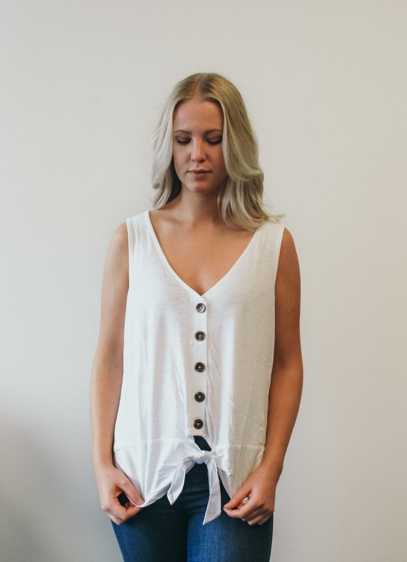 Tie To Keep Up Tank