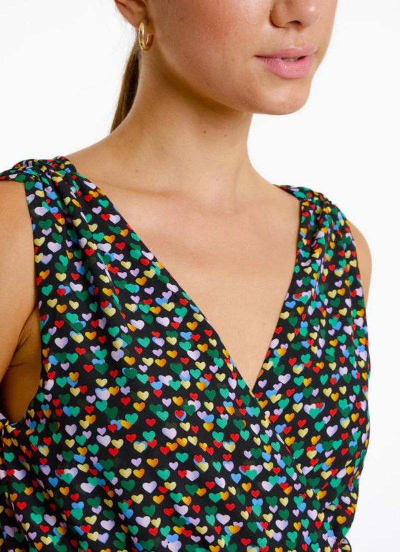 Robe midi portefeuille Lauriane