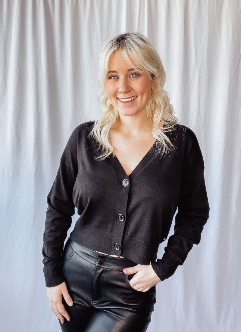 Garcia - Short V-Neck Cardigan