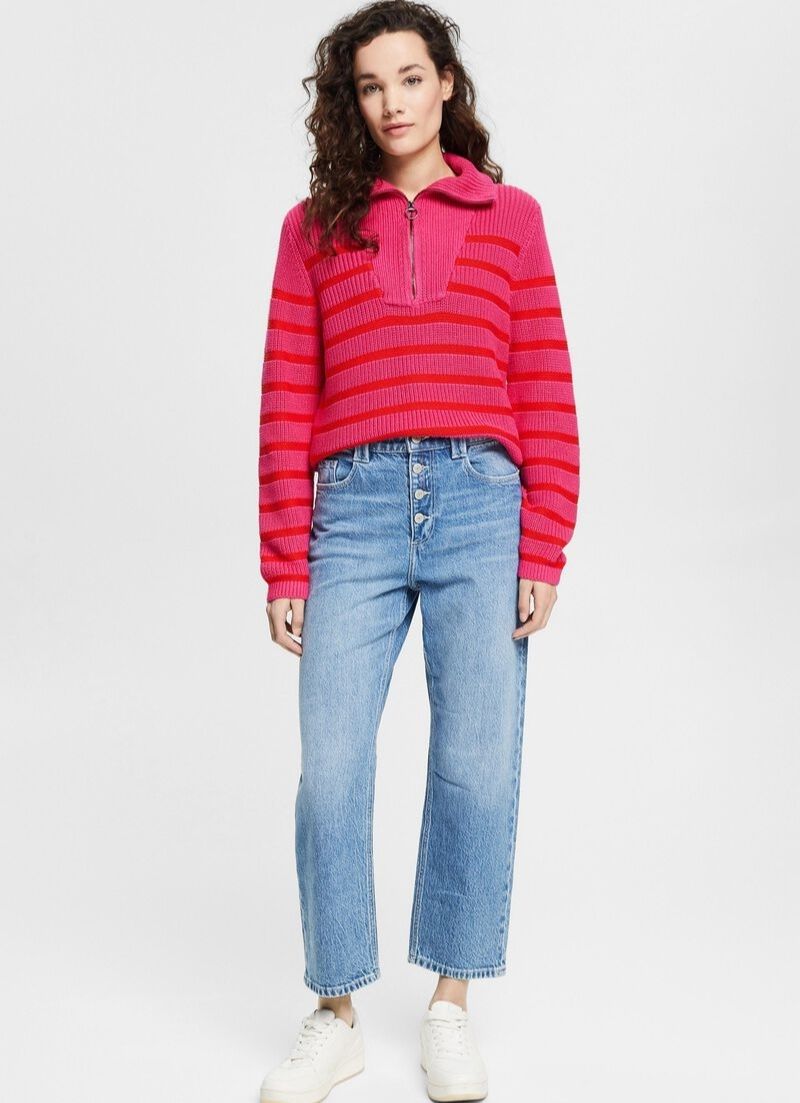 Dad Fit Straight Jeans