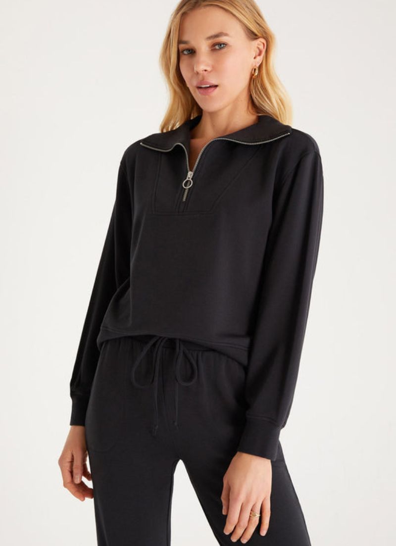 Half Zip Sweatshirt