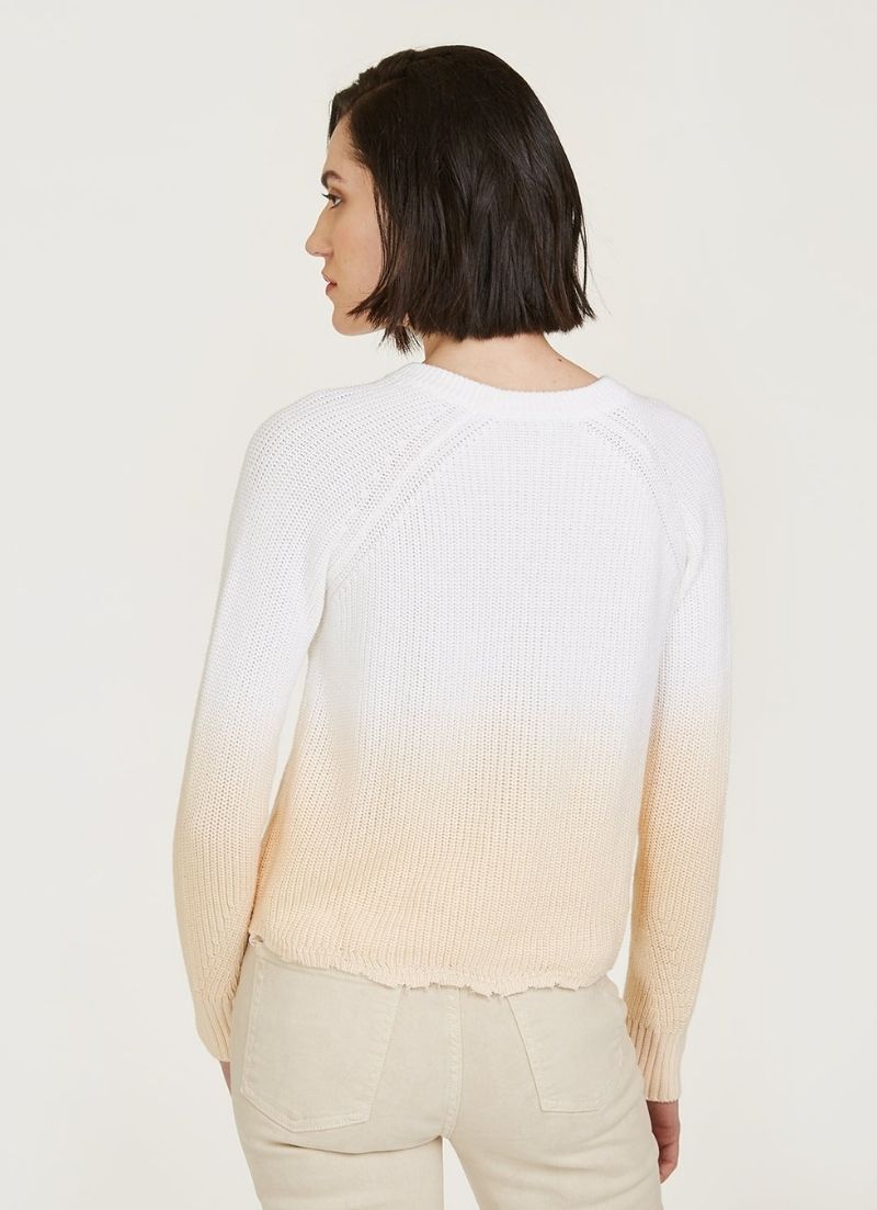 Dip Dye Scallop Shaker Crew
