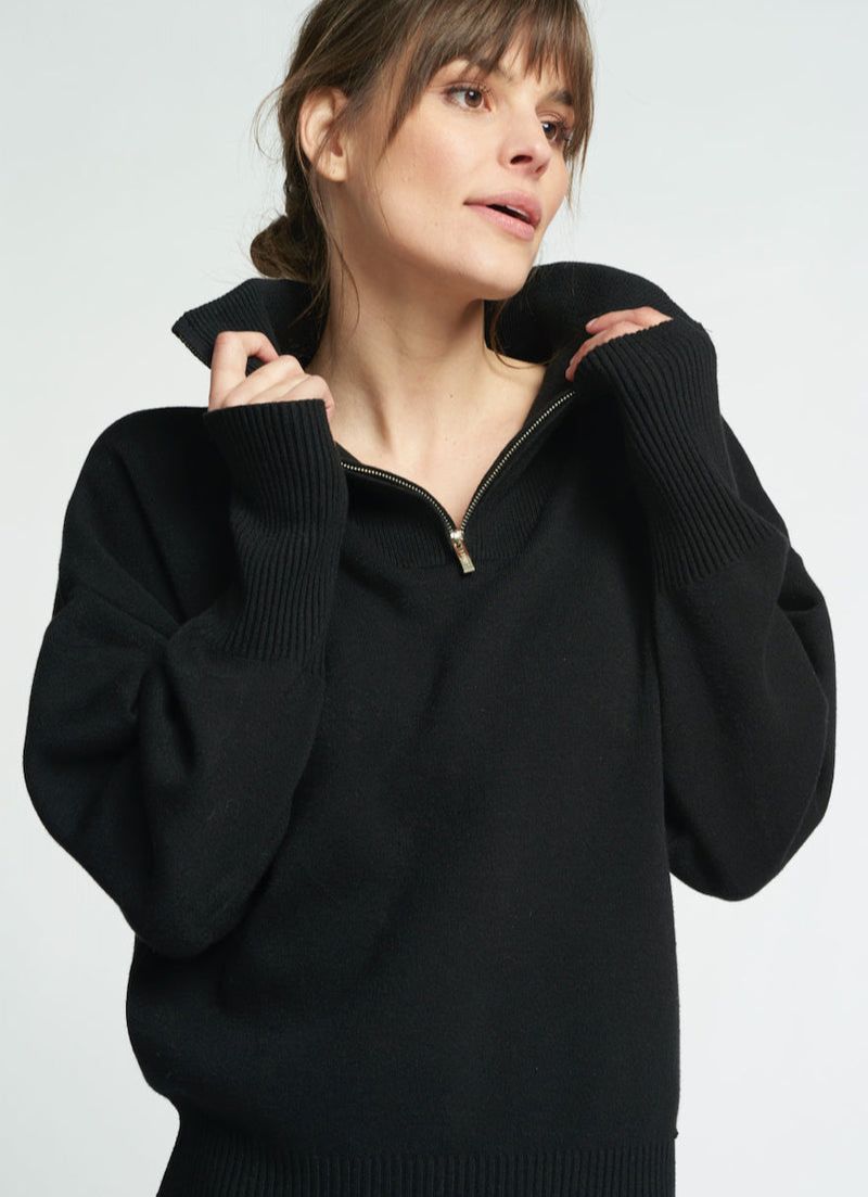 Olly Half Zip Sweater