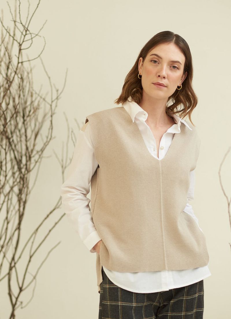 Gilet en tricot Boletus