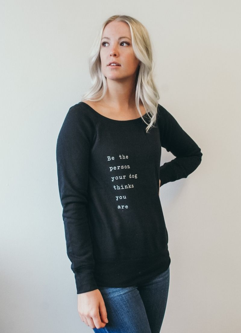 Om & Ah - Be The Person Cozy Pullover