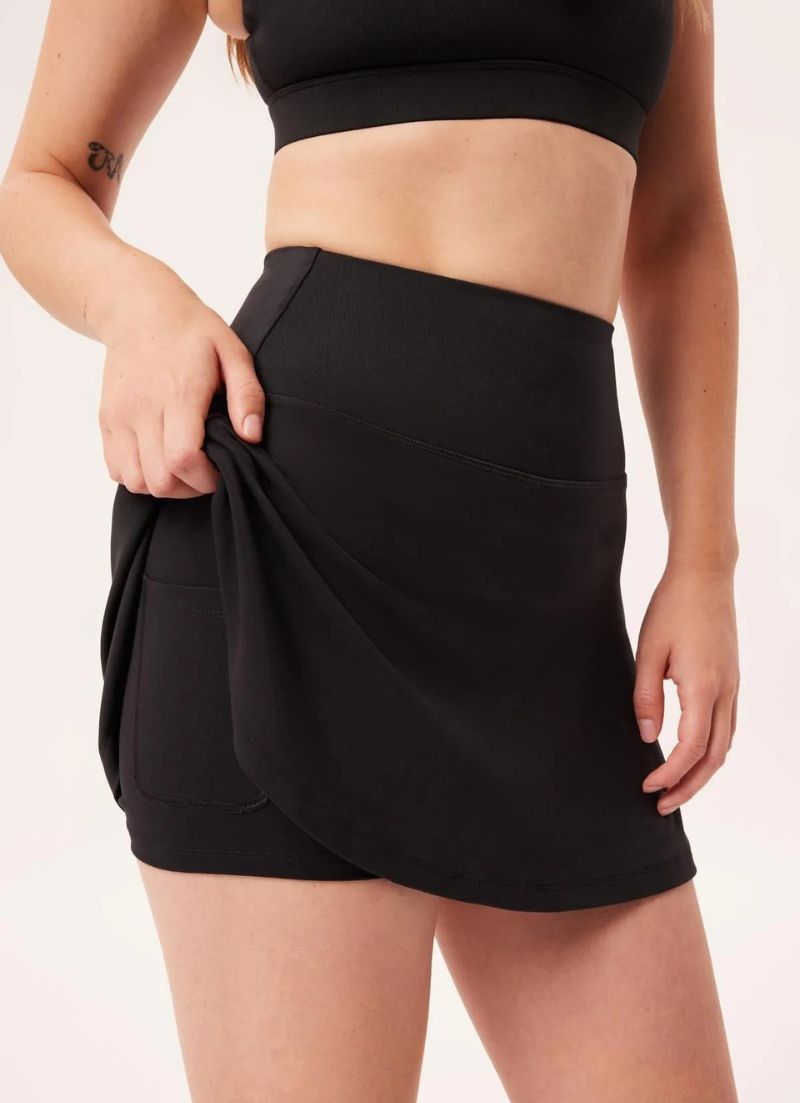 Jupe-short flottante