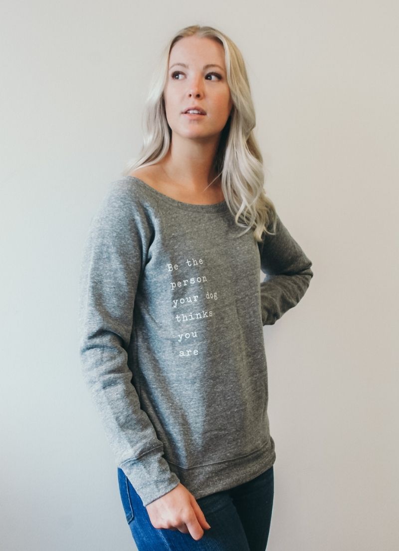 Om & Ah - Be The Person Cozy Pullover