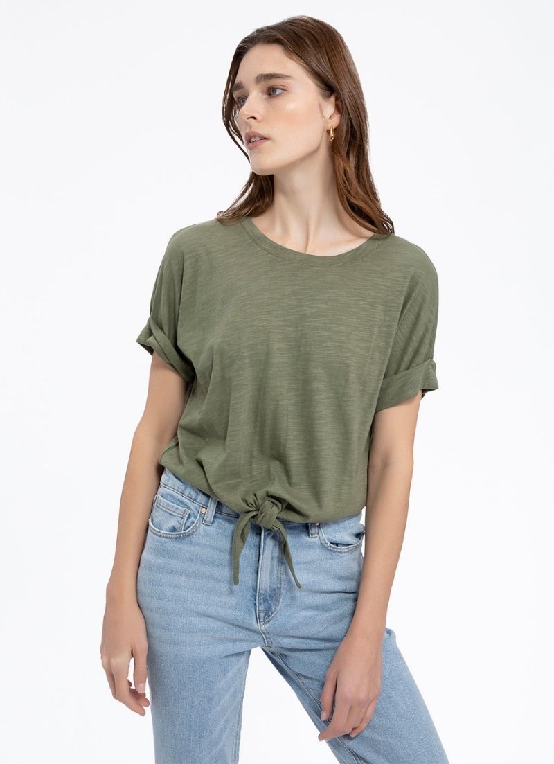 All Day Tie Tee