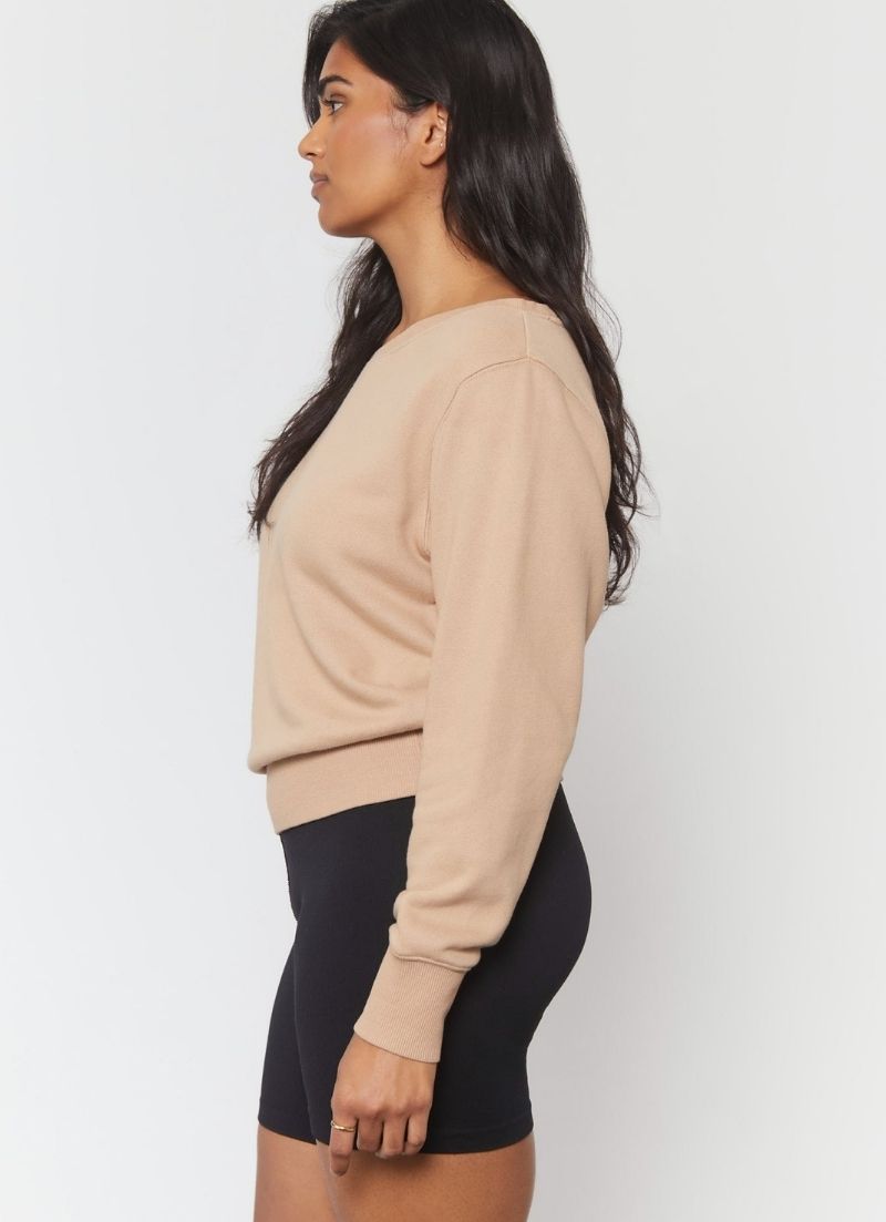 Spiritual Gangster - Vida Off Shoulder Sweatshirt