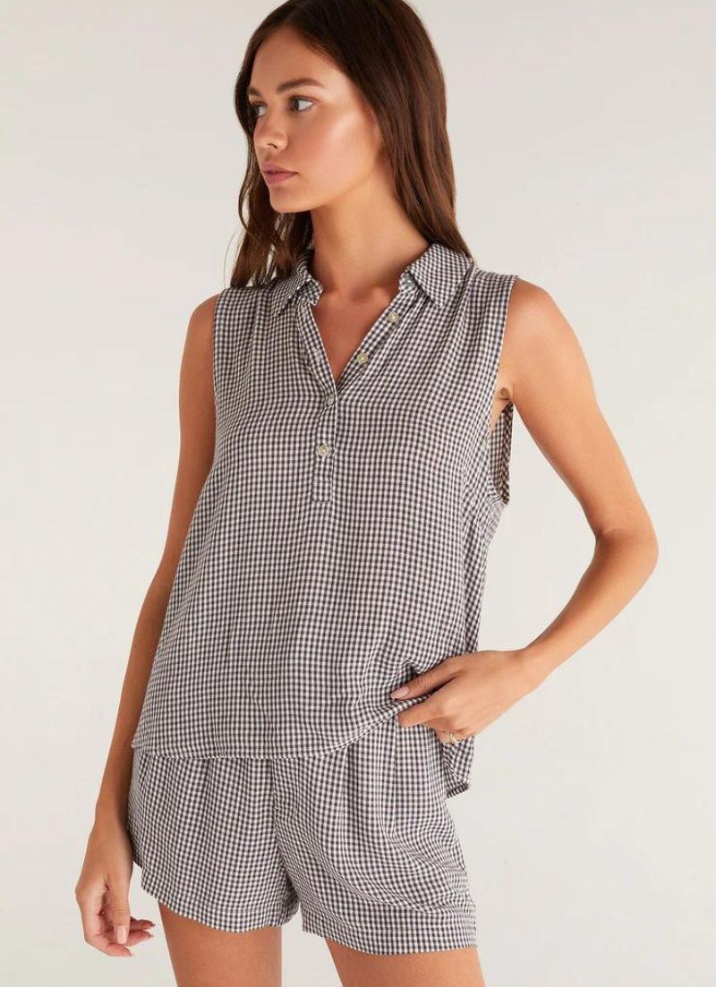 Harper Gingham Top