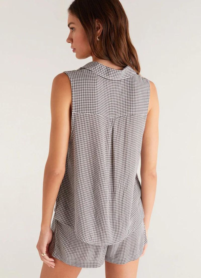 Harper Gingham Top