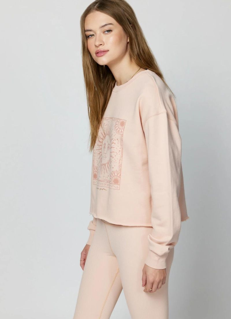 Sunshine Crop Sweatshirt